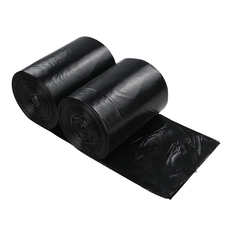 Eagrye 10 Gallon Kitchen Trash Bag, Black Wastebasket Liners, 170 Counts - Image 1